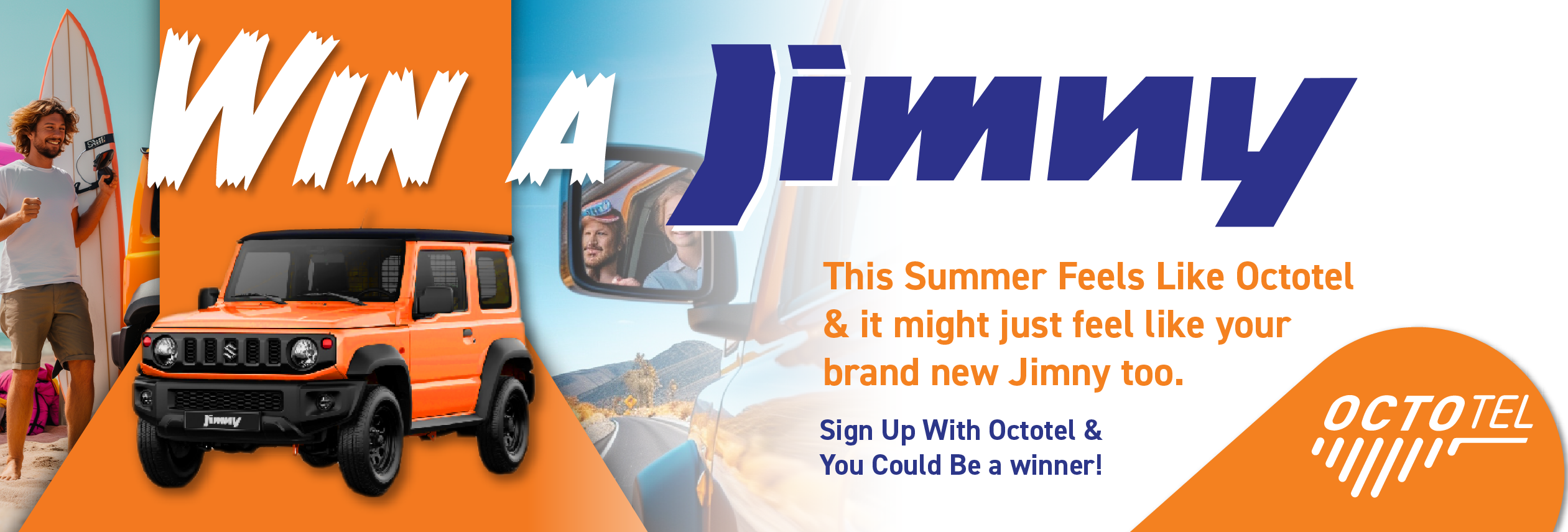 This Summer Just Got Hotter Mzansi – Win a Suzuki Jimny with Octotel!